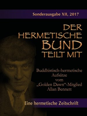 cover image of Buddhistisch-hermetische Aufsätze vom "Golden Dawn"-Mitglied Allan Bennett